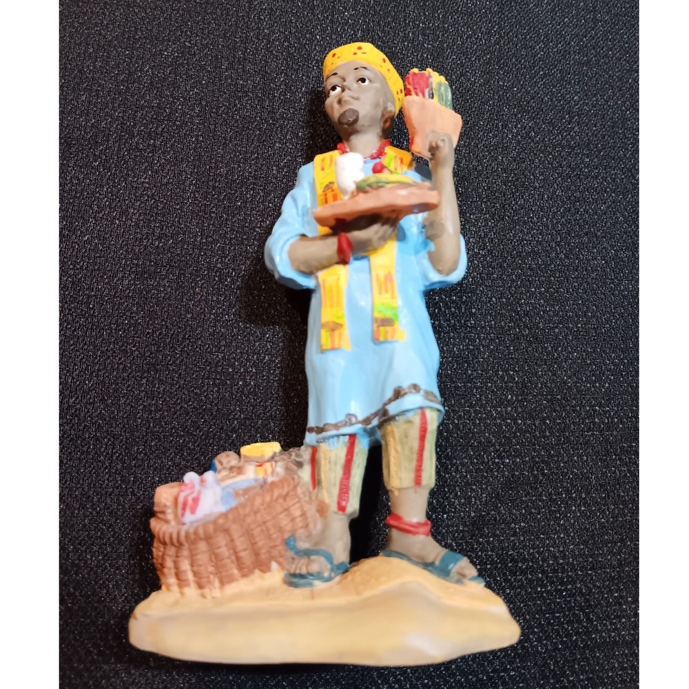 Vintage‎ 1994 Kwanzaa SC15 African Merchant Figurine International Resourcing